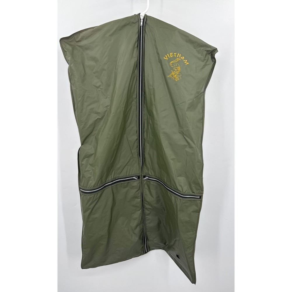 Vintage Sears 9007 Garment Bag‎ 42" Vietnam War